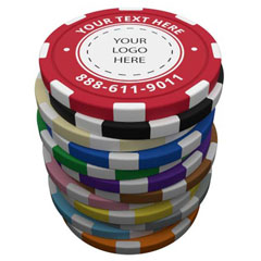 Logo Poker Chips