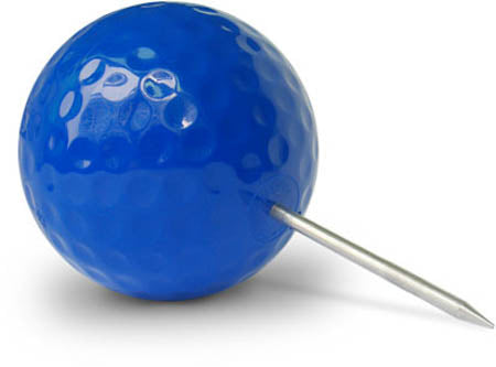 Dimple Ball Tee Markers