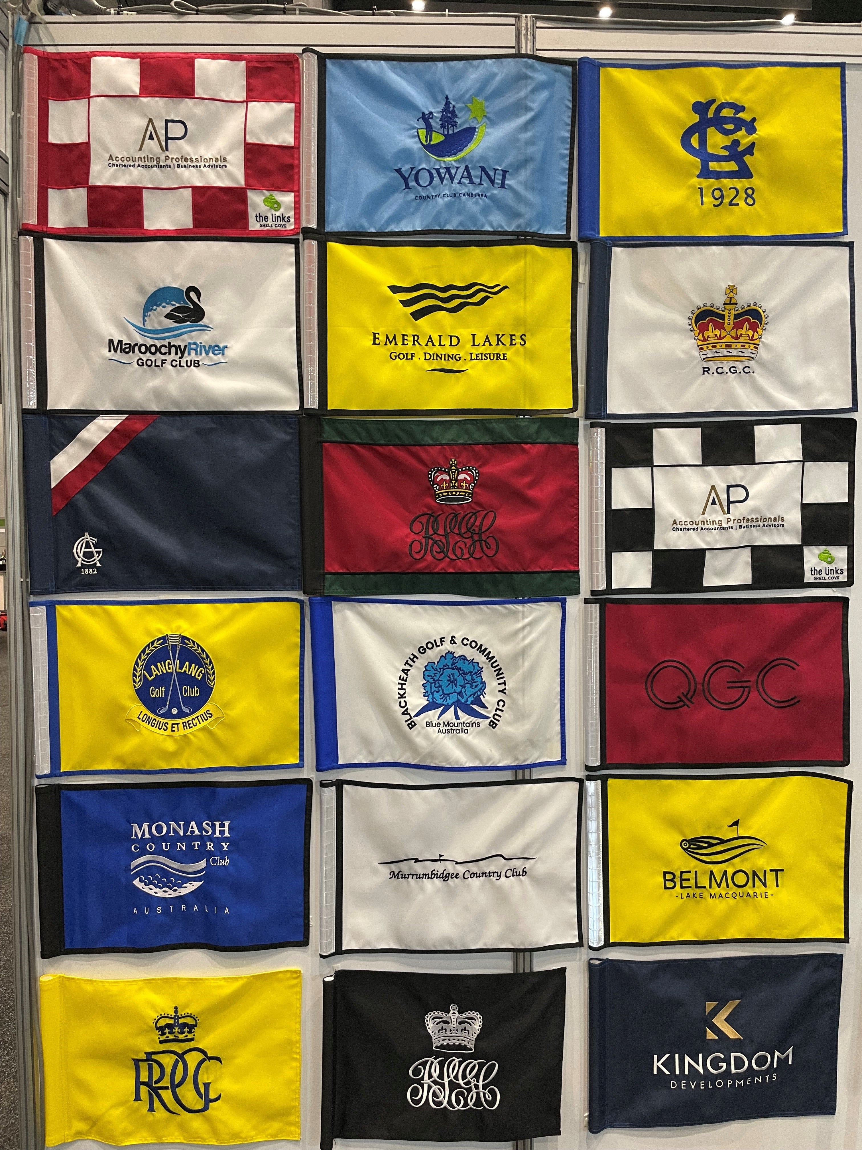 DINT Heavy-Duty Embroidered Flags – Dint Golf Solutions