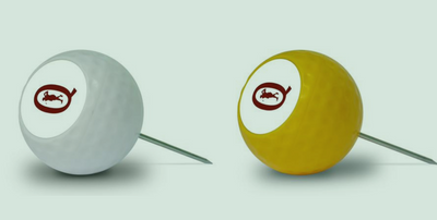 Logo Dimple Ball Tee Markers