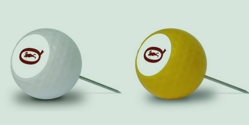 Logo Dimple Ball Tee Markers