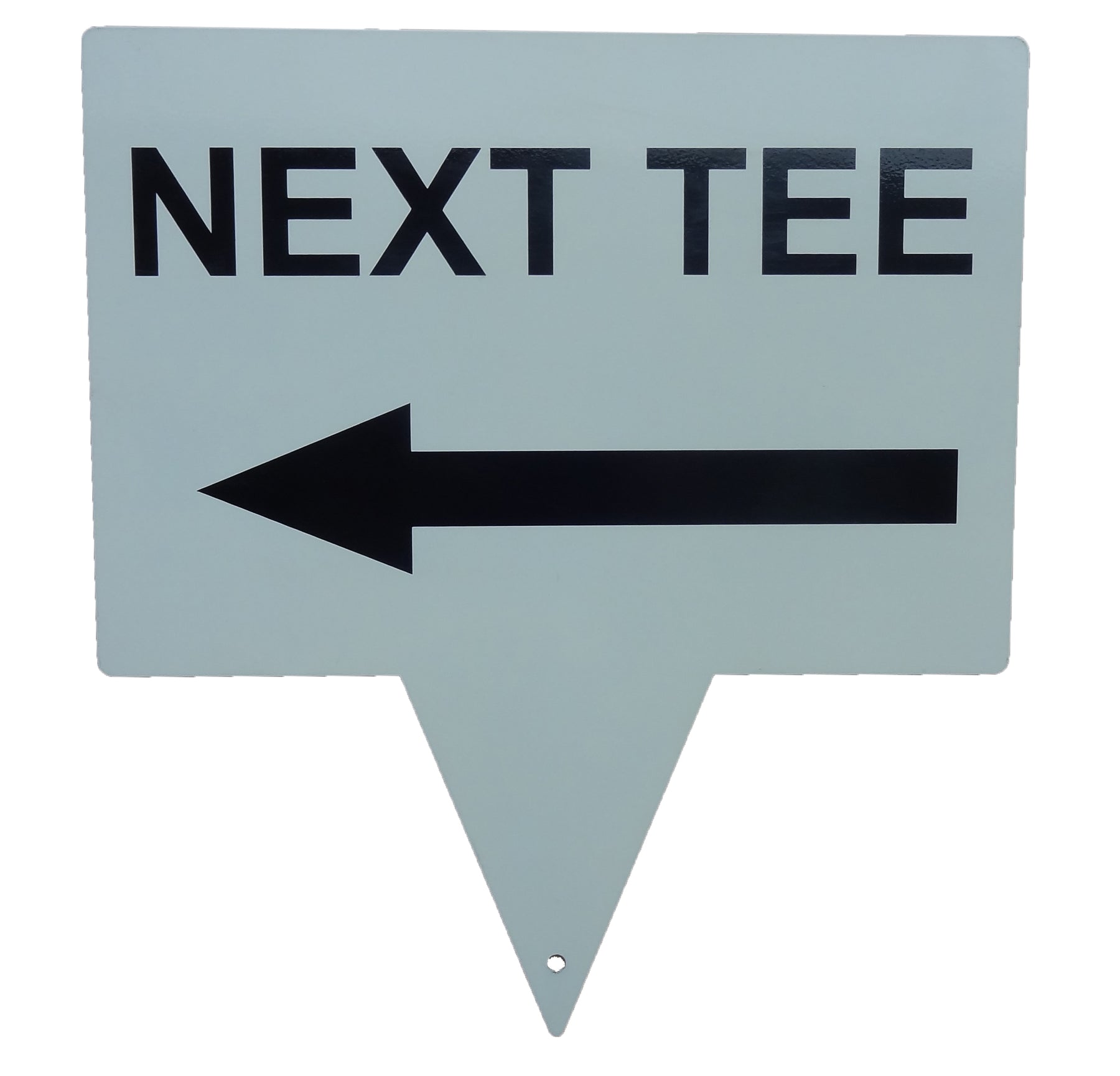 Neutral Sign Paddle Aluminium Paddle Signs – Dint Golf Solutions
