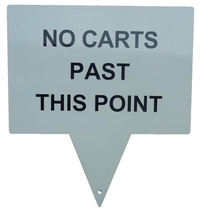 Aluminium Paddle Signs