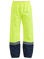 TAPED TWO TONE HI-VIS SHELL RAIN PANTS - Dint Golf Solutions