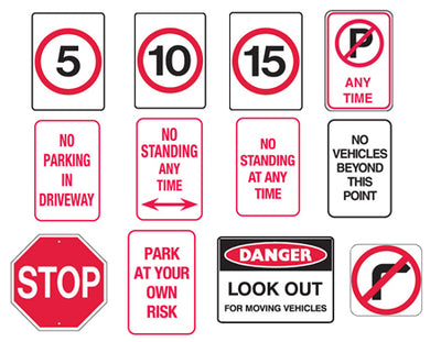 VEHICLE & MACHINERY SIGNS - Dint Golf Solutions