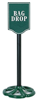 Bag Drop Sign – Dint Golf Solutions