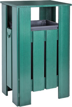 SQUARE BIN 40L W/ LEGS - Dint Golf Solutions