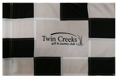 HEAVY-DUTY TOURNAMENT EMBROIDERED FLAG - Dint Golf Solutions