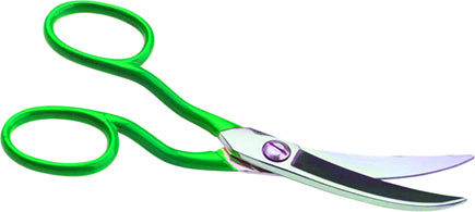 CURVED TRIMMING SCISSORS - Dint Golf Solutions
