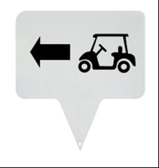 METAL PADDLE SIGNAGE - Dint Golf Solutions