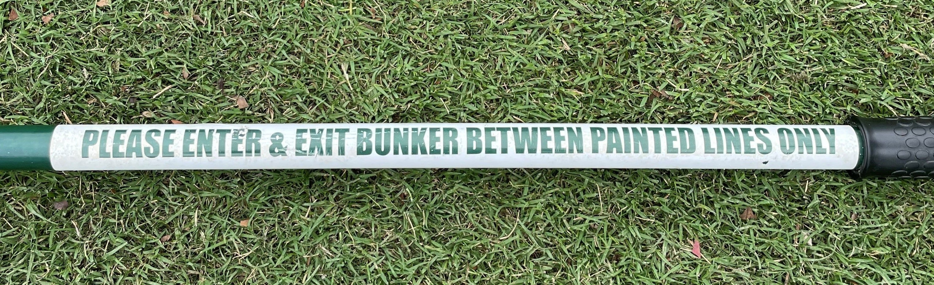Bunker Rake Stickers – Dint Golf Solutions