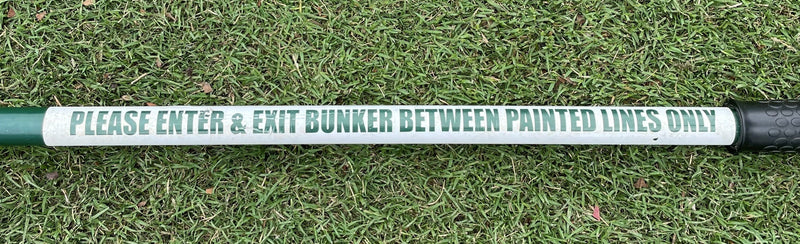 Bunker Rake Stickers – Dint Golf Solutions