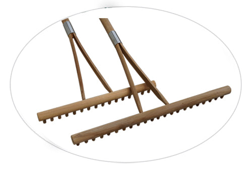 DINT Teak Bunker Rake – Dint Golf Solutions